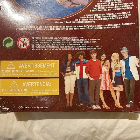 High School Musical Friendship Bracelet Kit Accessories New - Picture 4 of 4